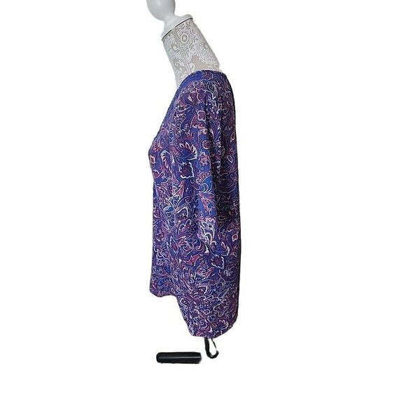 ALYA Womens Boho Mini Dress Floral Print Size Festival Style Small Swim Coverup - Picture 5 of 8